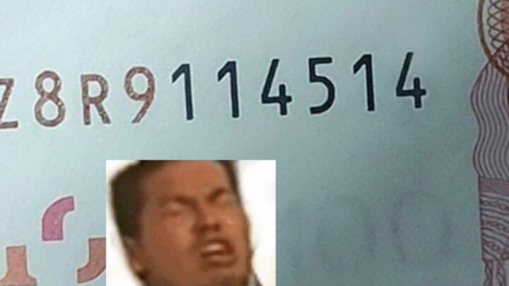 This money stinks (sob)