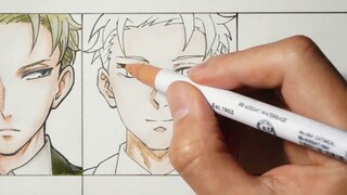 代号黄昏！一口气画出12种画风的劳埃德福杰，你能认出来几个？【间谍过家家】