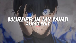 murder in my mind (ravens rock remix) - kordhell [edit audio]