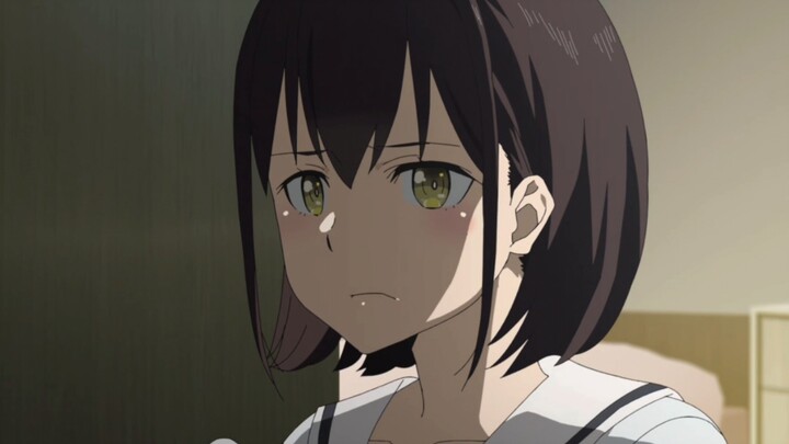 A sister who looks disdainful on the surface but secretly cares deeply about her brother