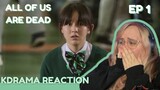 I MIGHT BARF | All of Us Are Dead Episode 1 Reaction