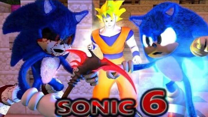 Sonic the Hedgehog movie in MINECRAFT MOVIE full series - BiliBili