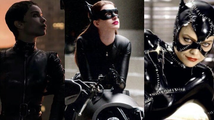 Comparison of three generations of Catwoman