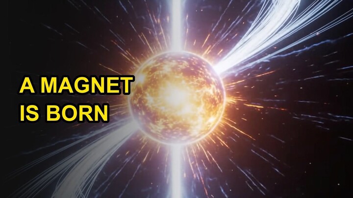 Astronomers watched a magnetar being born