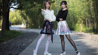 【Aou x Xia Zi】Off-season peach blossom smile~Which one do you like, black or white?