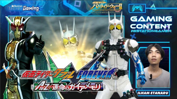 Kamen Rider W : A to Z Gaia Memories Of Fate ! Stage ini keren banget ada scene mirip di Movie ‼️