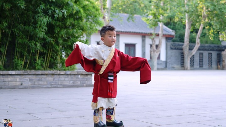 เกิดมาเพื่อเป็นนักเต้น เด็กทิเบตที่มีความมั่นใจและใจกว้าง #GoZhuangDance