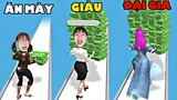 Hà Sam Giúp Đỡ Đôi Vợ Chồng Nghèo Trở Thành Đại Gia Trong Game Money Run 3D