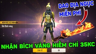 Quá Sốc !! Săn 2 Bộ Đồ Bích Vàng VS Cơ Đỏ, Garena Tặng Miễn Phí Dao Địa Ngục | THI BLUE