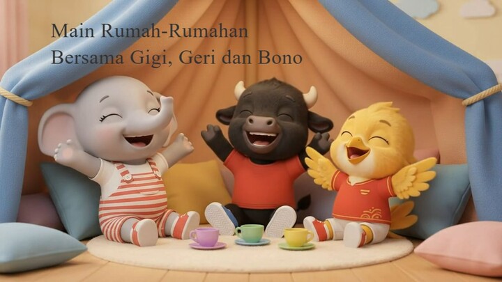 Main Rumah-Rumahan Bersama Gigi, Geri dan Bono