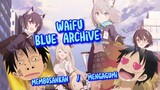 Saat One Piece ditanya tentang Waifu Blue Archive