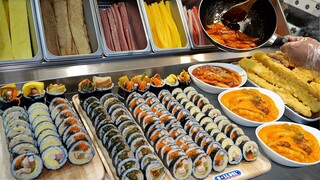 “우영우 김밥 하나 주세요~” 이상한 변호사 대박으로 주문폭주?! 김밥 맛집 Best 4 Koreans’ Favorite Food Gimbap - Korean Street Food