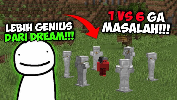 LEBIH GENIUS DARIPADA DREAM!! Minecraft Speedrunner VS 6 HUNTER Analysis