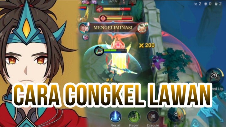 CARA CONGKEL LAWAN