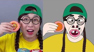 Bubble Gum Hubba Bubba Challenge 풍선껌 후바부바 챌린지 DONA 도나