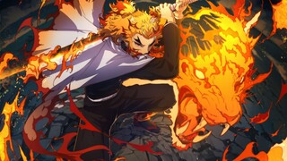 [𝐓𝐕 𝟒𝐊 𝟏𝟐𝟎𝐅𝐏𝐒] Kimetsu no Yaiba Infinity Train Prequel/Chapter 2 Flame Breath 12-type Killing Car "K