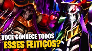 OVERLORD: OS 30 FEITIÇOS MAIS PODEROSOS DE AINZ OOAL GOWN QUE VOCÊ PRECISA CONHECER! | CURIOSIDADES