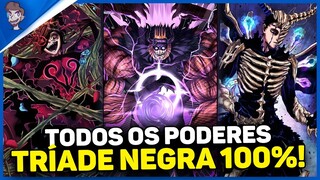 BLACK CLOVER TRÍADE NEGRA: TODOS OS PODERES E MAGIAS 100% E COMO FORAM DERROTADOS!!
