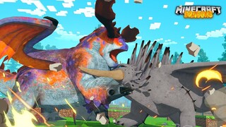 BEWILDERBEAST FIGHTS CRIMSON GORGEUTTER! - Minecraft Dragons S2