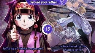 HunterxHunter Would You Rather Part 2 | Cosplay-FTW