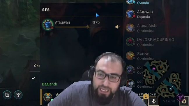 Heumrage lol lobisinde ana bacı sövüyor