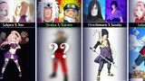 50 Naruto Couples Fusion Mode || Naruto Fusion Mode