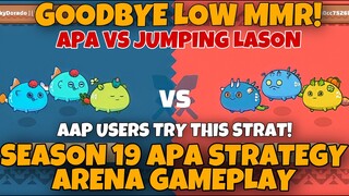 97% WINRATE BEST AAP STRATEGY PARA TUMAAS MMR PART #4 | AAP AXIE ARENA STRATEGY