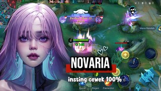 INSTING BIJI NOVARIA BIKIN LEMAS GA BERDAYA 💀