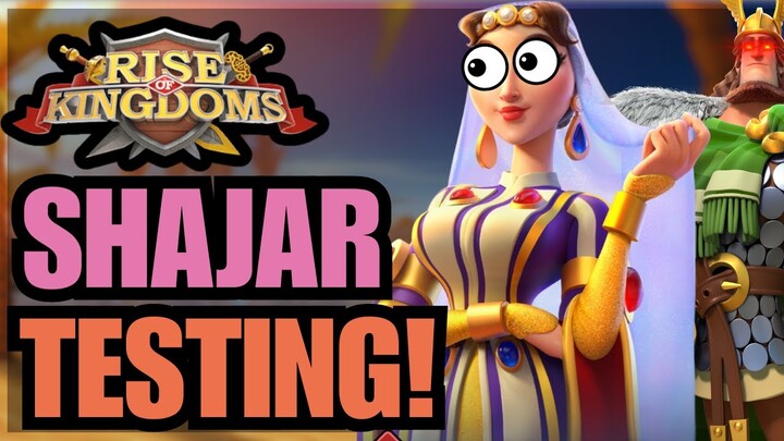 Shajar Testing Results ARE SHOCKING! Shajar Tests and BEST Pairs? Rise of Kingdoms