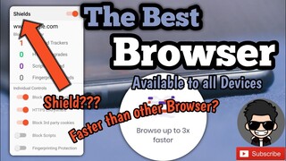 Browser with a Shield? || 3× Faster || Alternative Browser for Chrome