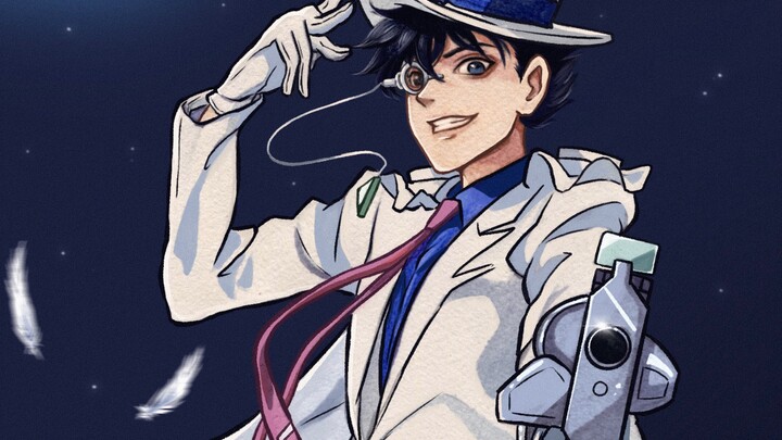 "He is just a 17-year-old boy" | Kaito Kid | Detective Conan | Drawing