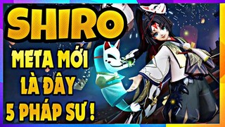 ⭐Onmyoji Arena⭐ Test skin mới của Shiro bị team TROLL pick 5 Pháp Sư và cái kết không ngờ tới :)))