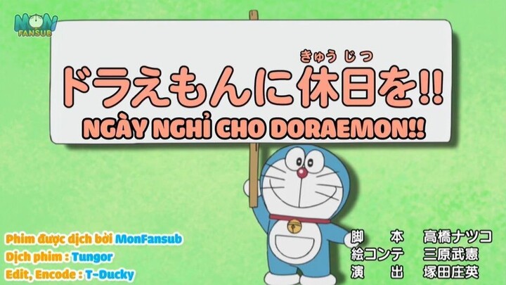 [TẬP ĐẶC BIỆT DORAEMON] NGÀY NGHỈ CHO DORAEMON!!