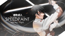 Mikasa - Fight (Speedpaint Drawing)