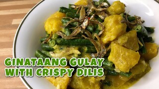 GINATAANG SITAW AT KALABASA WITH CRISPY DILIS | GINATAANG GULAY | Pepperhona’s Kitchen 👩🏻‍🍳