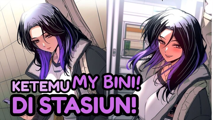 KETEMU MY BINI DI STATISUN!