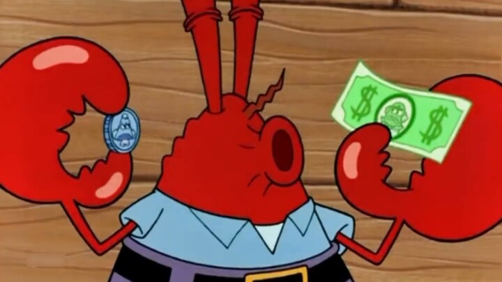 Mr. Krabs is really a smart guy