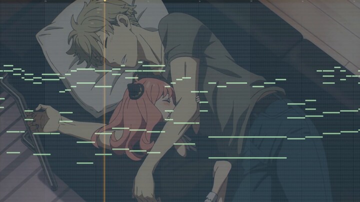 "Comedy" SPY×FAMILY ED full version FL studio piano score finished product demonstration
