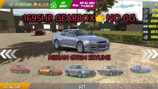 nissan gtr34 skyline 👉best gearbox car parking multiplayer v4.8.4 new update