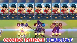 COMBO PRINCE TERBARU AUTO WIN, CEPET BANGET KAYA PAKAI COMENDER INI #mlbb #magicchess #prince