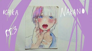draw ichika nakano dari gotoubun no hanayome pt 3