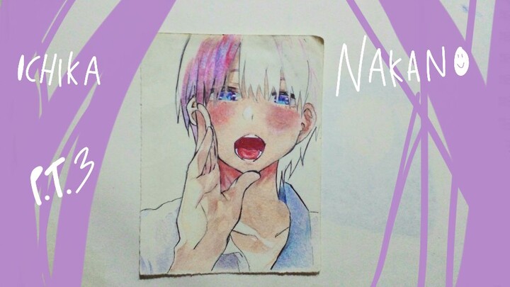 draw ichika nakano dari gotoubun no hanayome pt 3