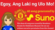 Suno AI: Egoy, Ang Laki ng Ulo Mo!