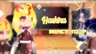 Hashiras react to...(demon slayer💚) reaction🖤