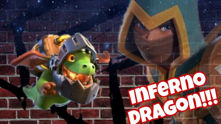 Gameplay Inferno Dragon + Fireball 🔥, Base lawan auto Mateng💥