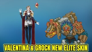 Valentina & Grock New Elite Skin Update | X.Borg New Skin | MLBB
