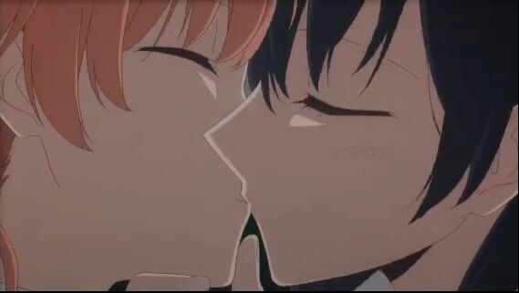 [ Anime Kiss ]  Yagate Kimi ni Naru - Yuri Kiss