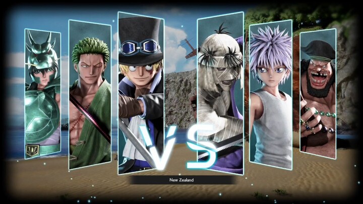 Team Sabo VS Team Shishio Makoto - Jump Force