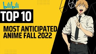 TOP 10 Most Anticipated Anime Fall 2022 | Anime Recommendations