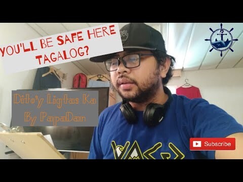 You'll be safe here Tagalog